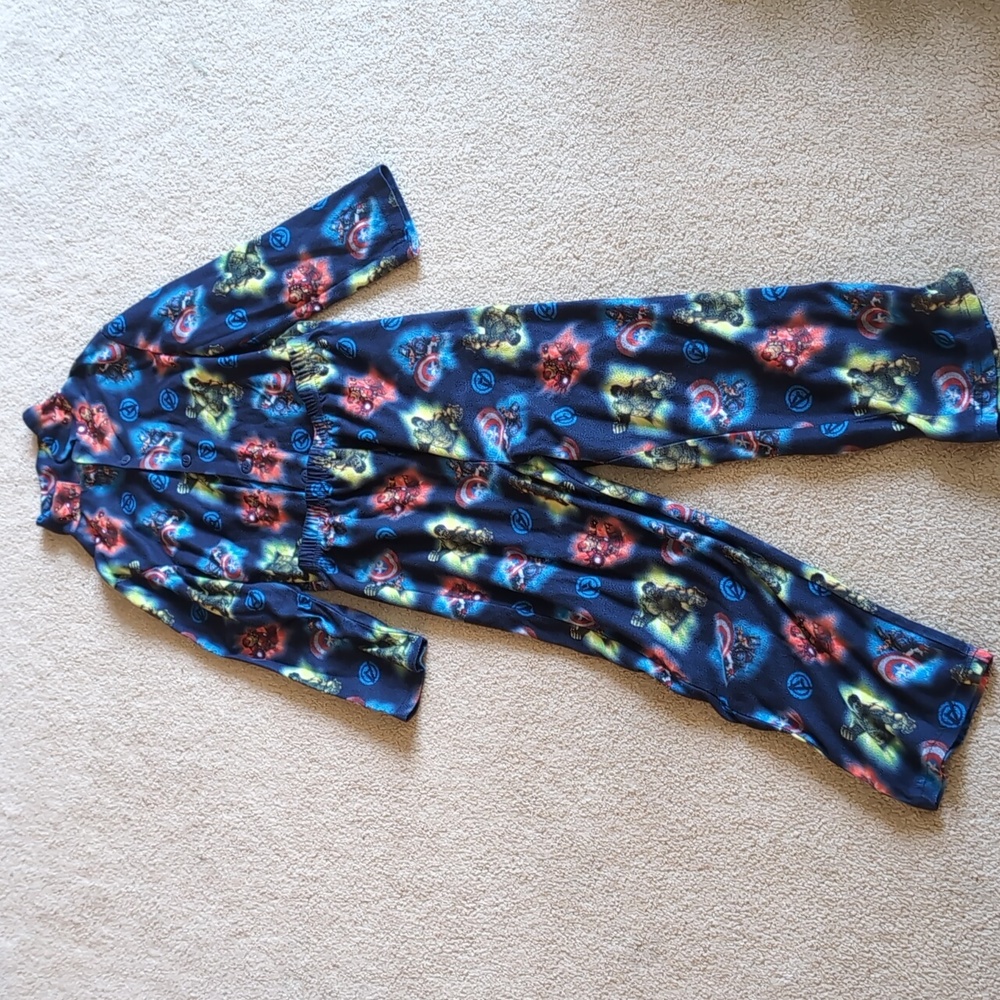 Avengers Marvel kids pajama set size 8